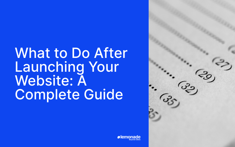 Image 24: What to Do After Launching Your Website: A Complete Guide