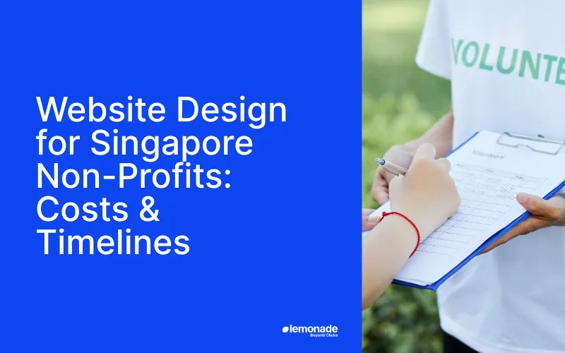 Website Design For Singapore Non Profits