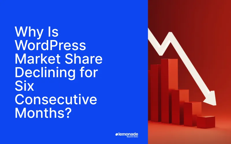 Why Is Wordpress Market Share Declining For Six Consecutive Months?
